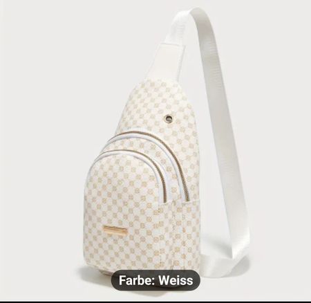 Umhängetasche mit Vintage-Aufdruck NEU!