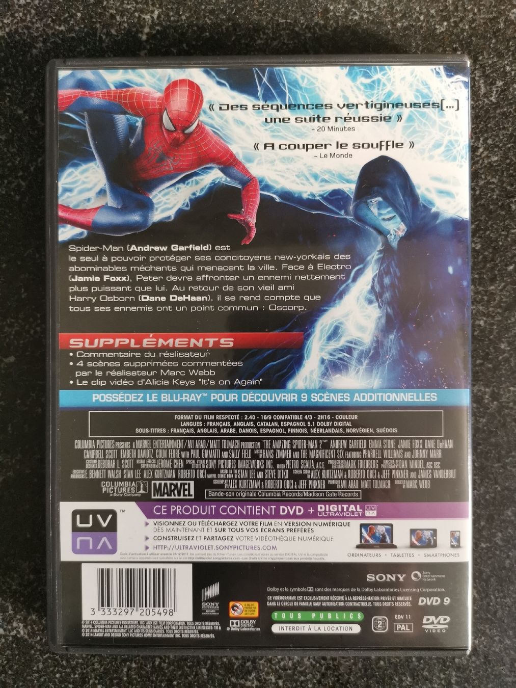 Tutti i DVDs: THE AMAZING SPIDER-MAN – Nuovo (secondo la descrizione) da Genève venduto da abba74 1