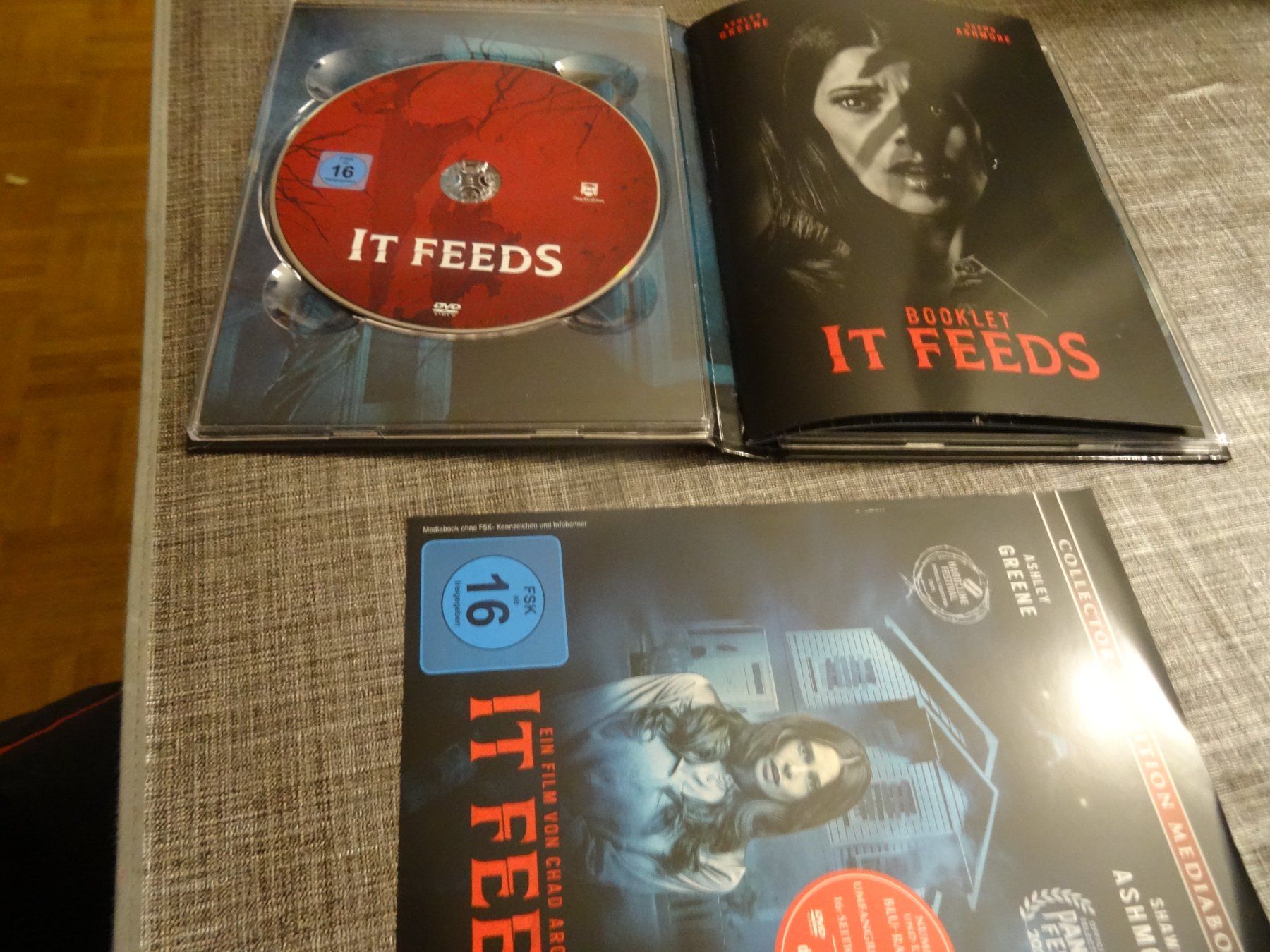 Tutti i DVDs: It Feeds - Mediabook DVD/BLU-RAY – Usato da Olten venduto da Disc-Verkauf 1