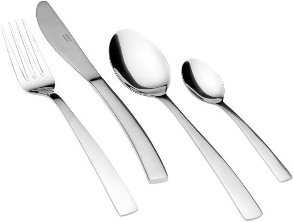 Iittala Artik Besteckgarnitur 16-teilig – Edelstahl, Menü-Besteck Inkl. Kaffeelöffel