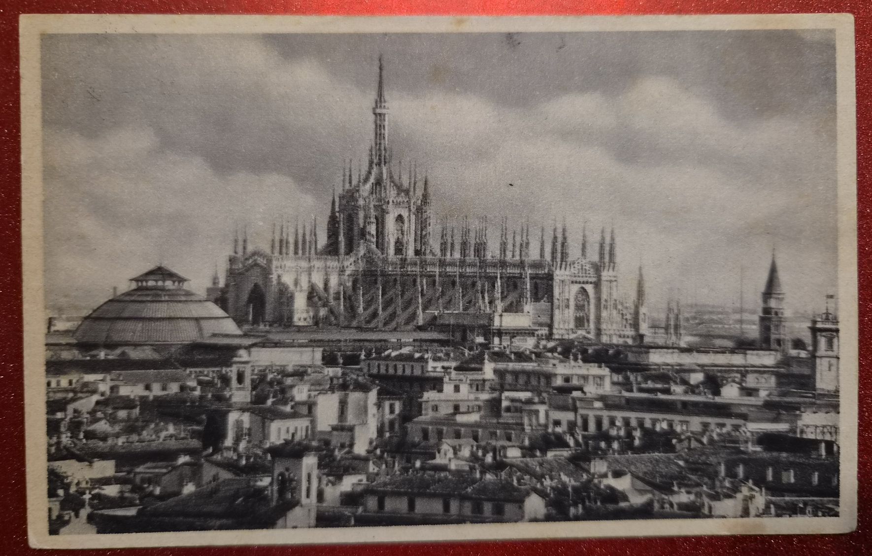 Ansichtskarten: Mailand Dom 1935 – Gebraucht aus Melchnau von Arthurius