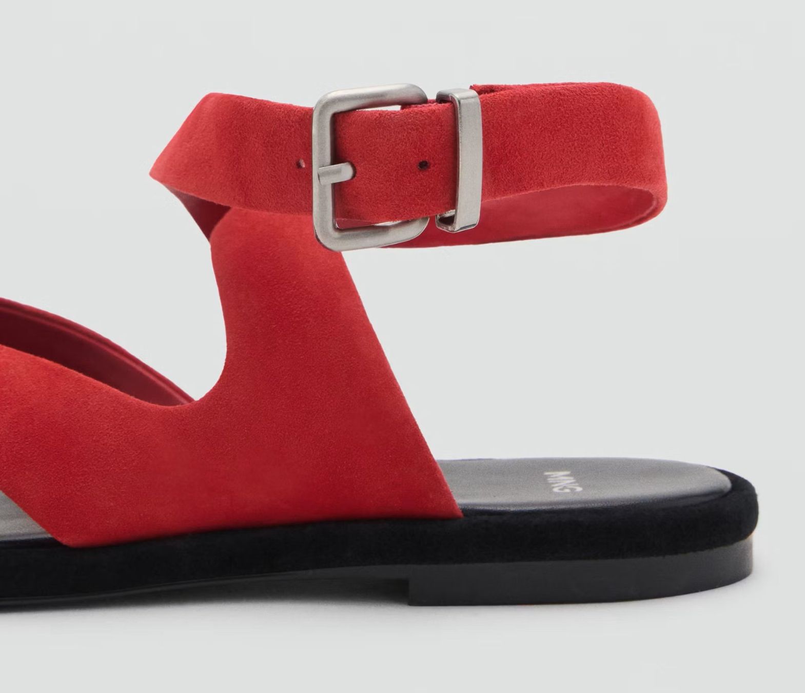 Mango Chaussures femmes: Mango Sandale mit Wildlederriemen – Neuf (Voir description) à Rheinsulz par Gilea 3