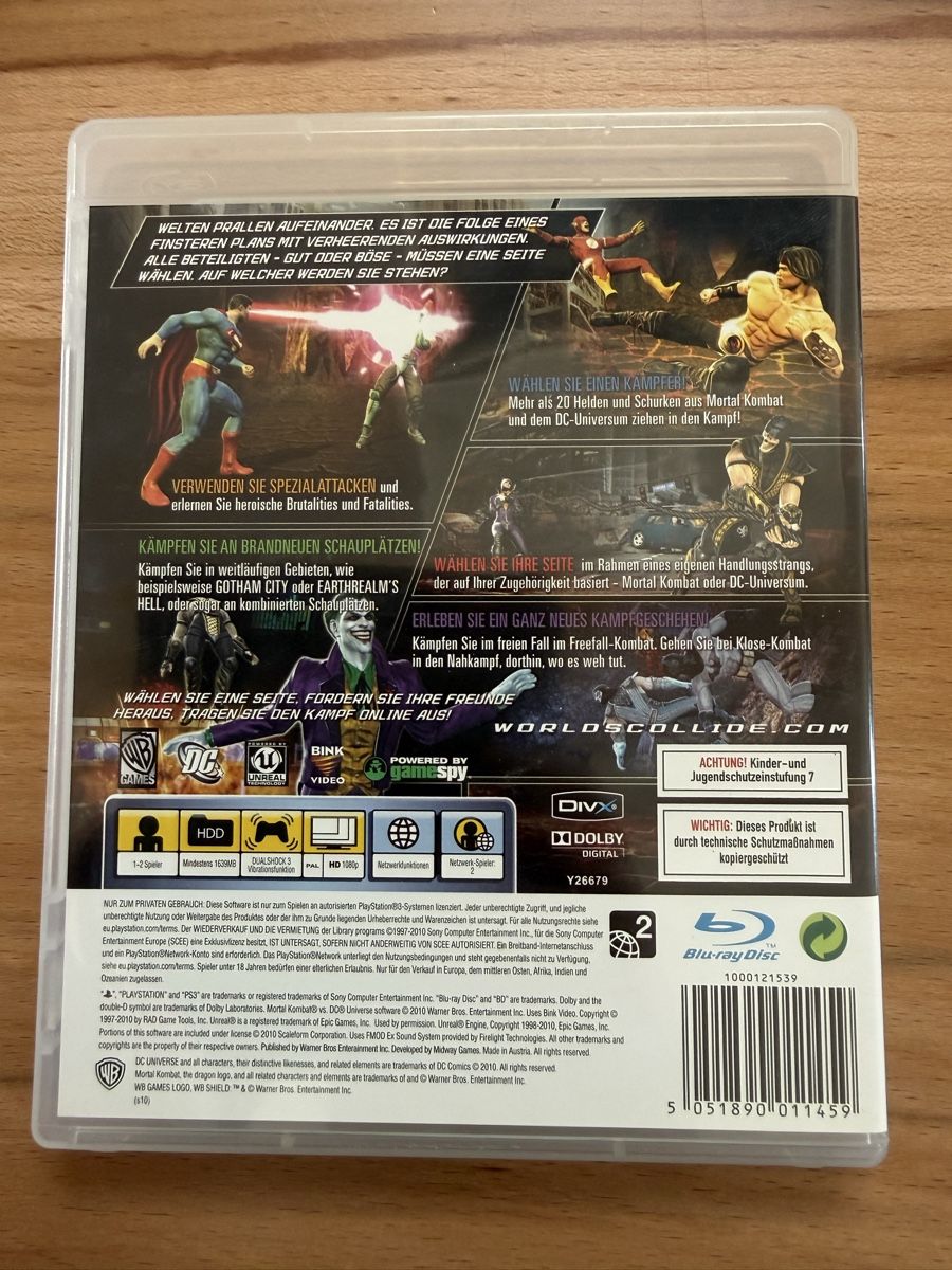 Giochi: PS3-Game Mortal Kombat vs DC Universe – Usato da Grenchen venduto da Bastet007 1