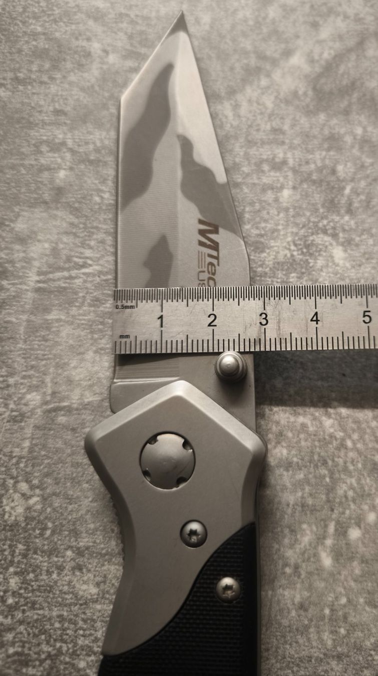 Couteaux de poche: MTech USA Klappmesser mit Camo-Klinge & Gurtschneider – Neuf avec emballage d'origine à Gams par Serg1 8
