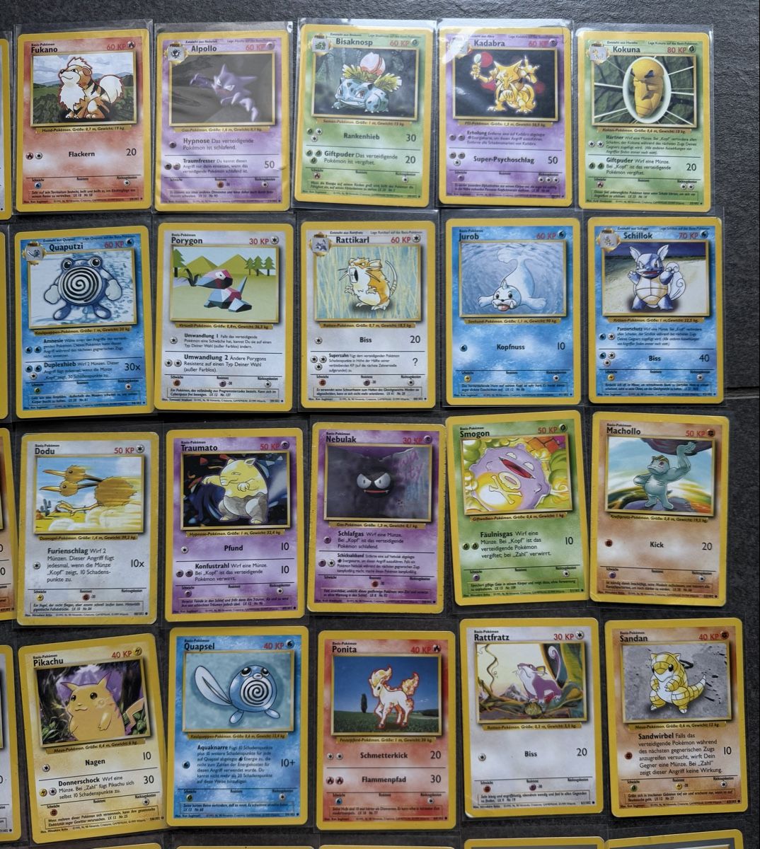 Pokémon Carte collezionabili: Pokémon Karten Basis Set Common/Uncommen Komplett – Usato da Zürich venduto da cENS0R 2