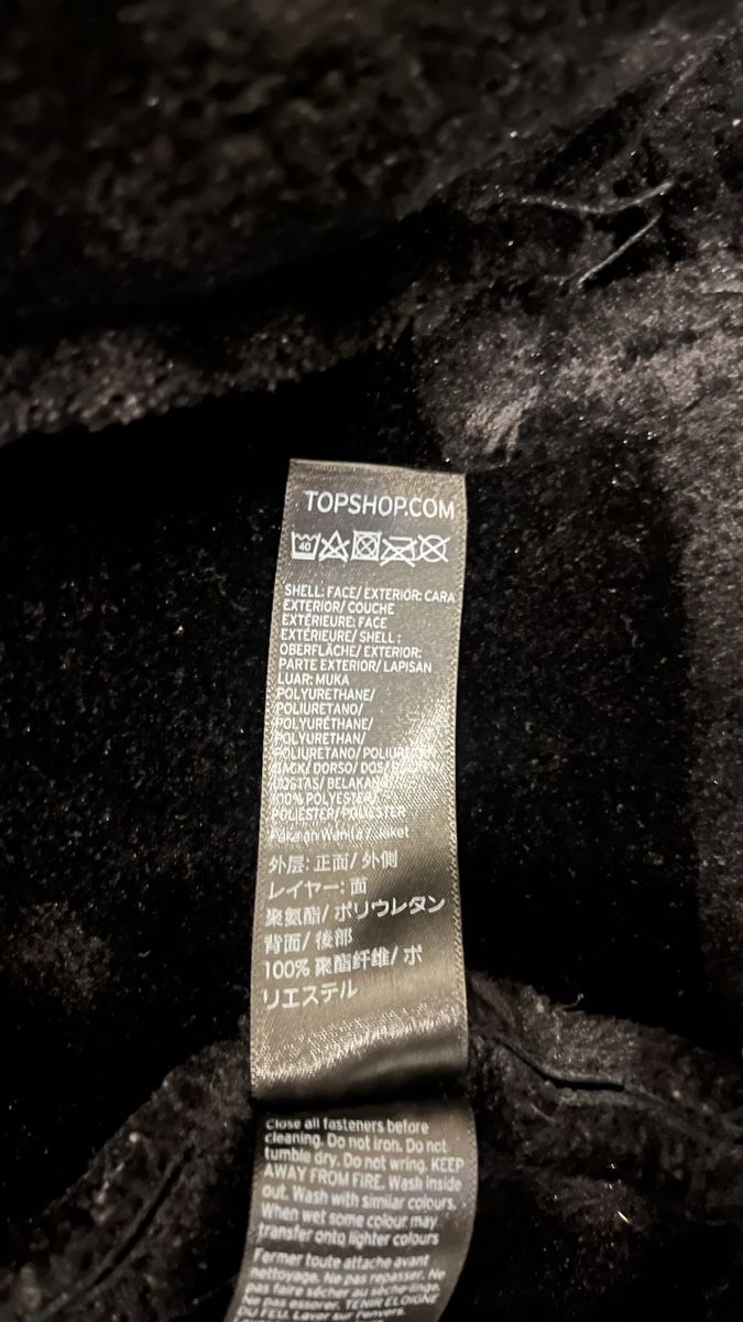 Topshop Giacche: Topshop Kunstlederjacke mit Fell Gr 36 – Nuovo (secondo la descrizione) da Zürich venduto da sin_w6ft 2