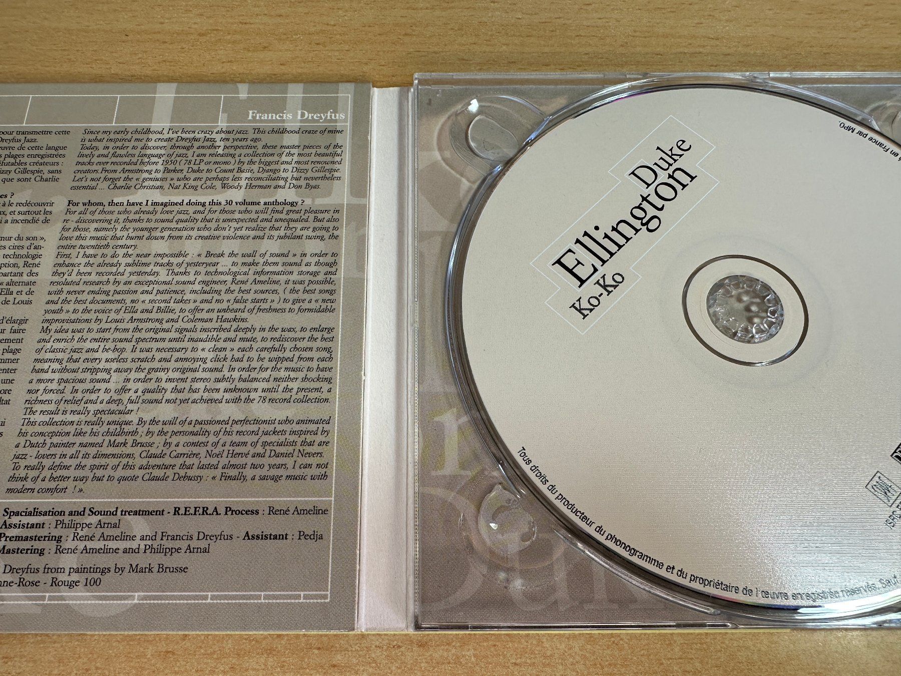CD: K0 Duke Ellington – Ko-Ko – Usato da Rikon im Tösstal venduto da Alpenmutz 2