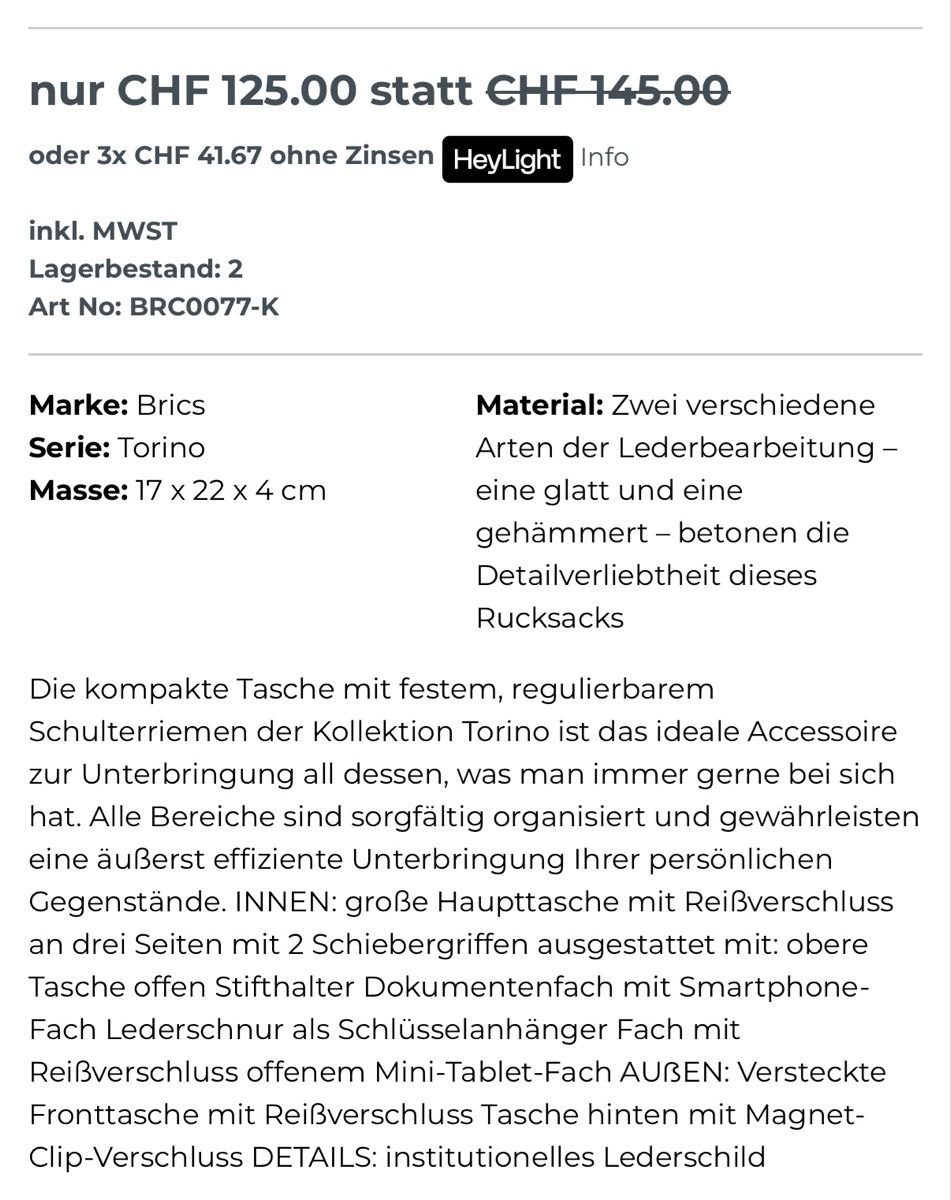 Brics Taschen: BRICS HERRENTASCHE LEDER – Neu (gemäss Beschreibung) aus Kölliken von deleina 9