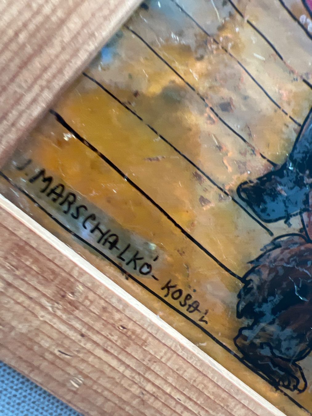 Foto & Immagini: L. Marschalko Bild auf Glas – Usato da Egg b. Zürich venduto da SwissTradingAgency 4