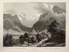 Frutigen Stahlstich Huber 