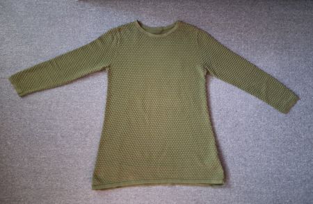 Gepunkteter olivgrüner Pullover COS, Baumwolle, Top Zustand