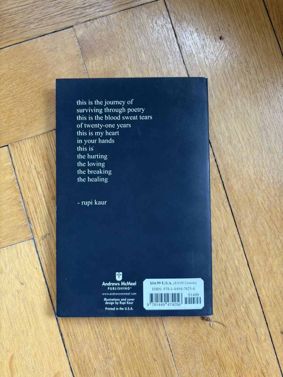 Libri: Milk and Honey by Rupi Kaur  – Usato da St. Gallen venduto da KatieEugster 1