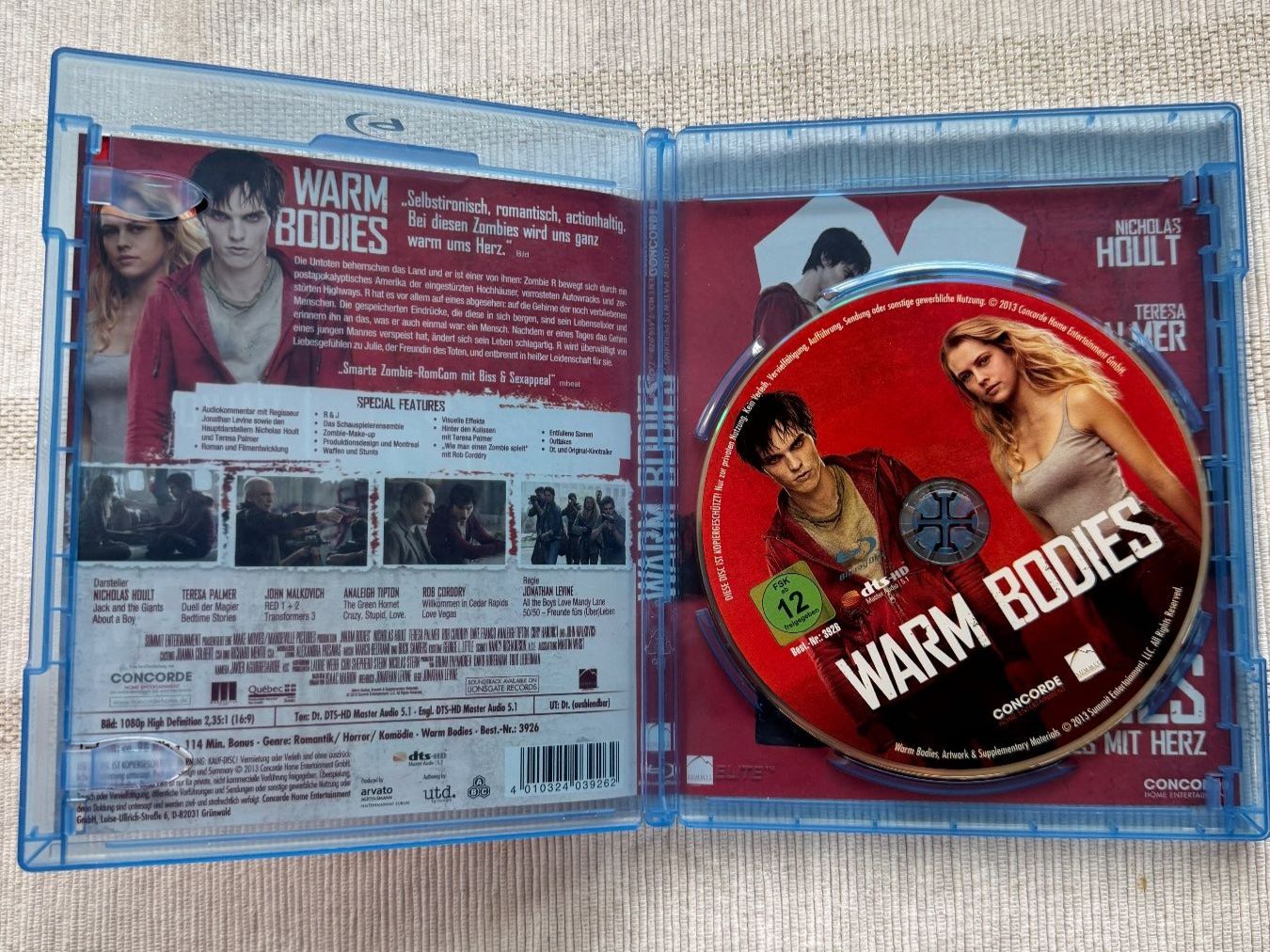 Tutti i DVDs: Warm Bodies [Blu-ray] – Usato da Arbon venduto da drs64 2