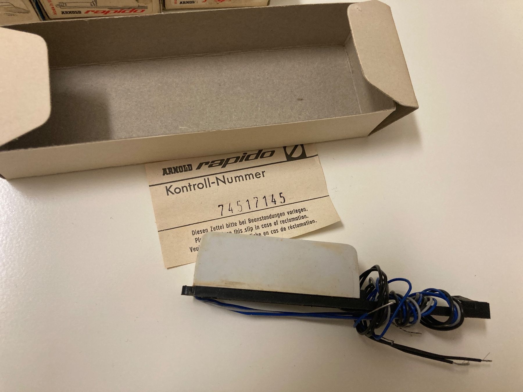 Rapido Modellini di ferrovie: Schaltrelais 0745 rapido 2 Stück – Usato da Zürich venduto da SyrioForel
