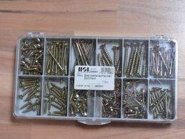 Spanplattenschrauben Set - Schrauben - verzinkt