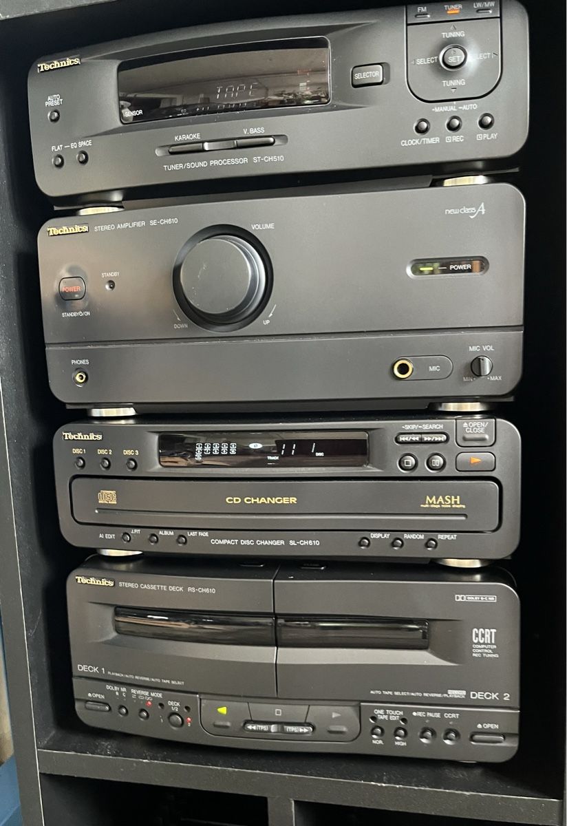 Technics Lettore multimediale & Streamer: Hifi-Anlage von Technics SE-CH610 mit Regal – Usato da Glattbrugg venduto da Jaspis10 1