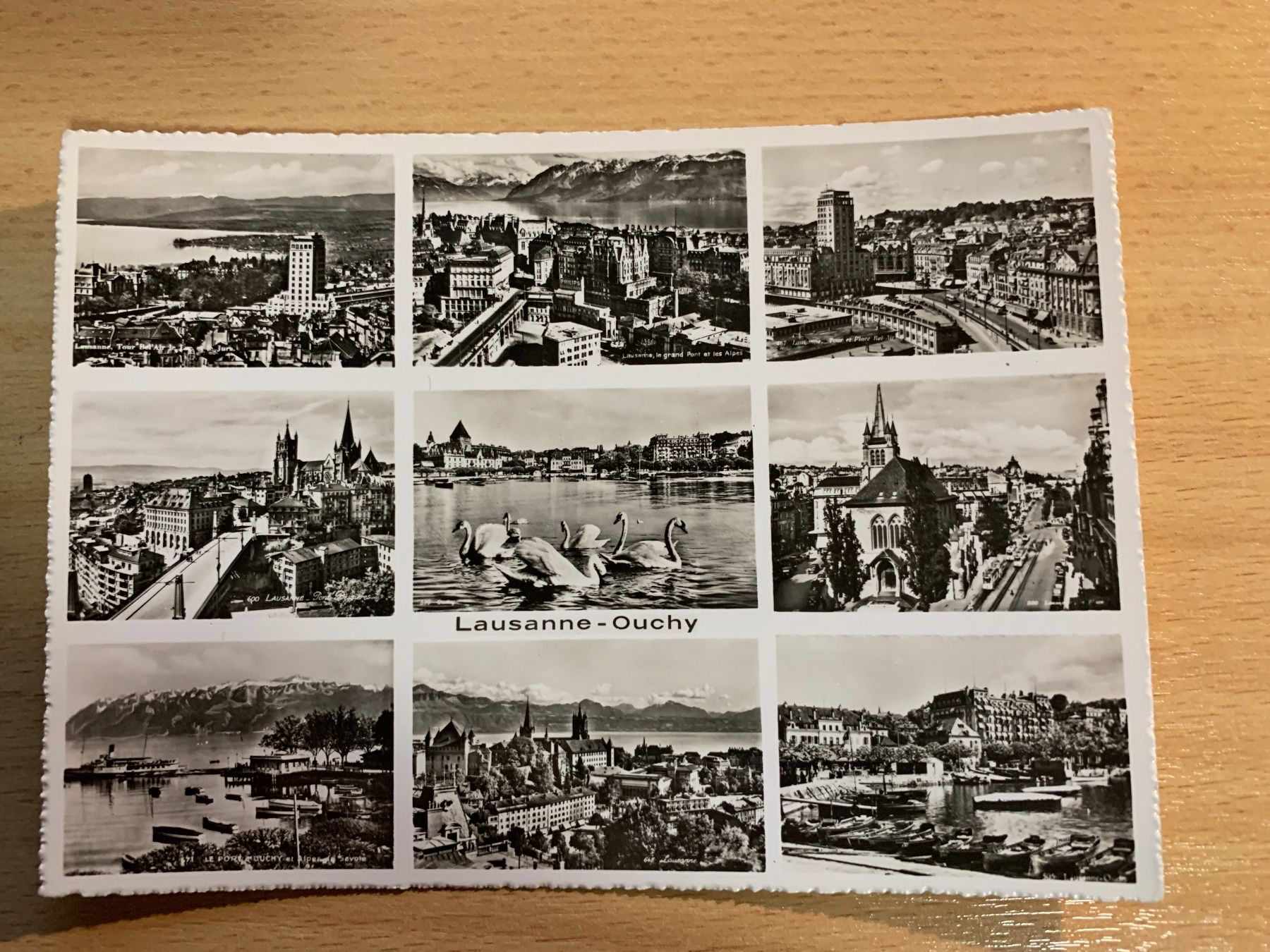 Cartoline postali: ANSICHTSKARTE LAUSANNE-OUCHY************* – Usato da Ibach venduto da lisch3