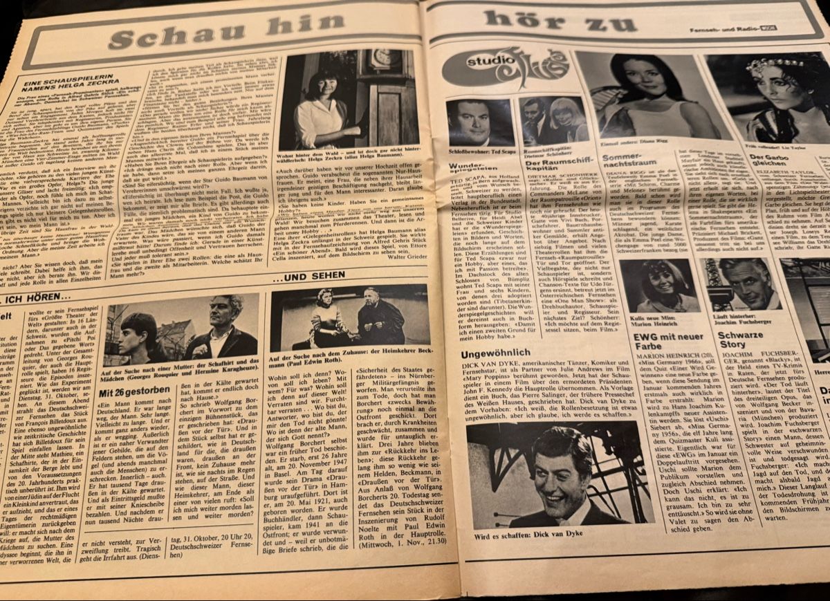 Riviste & Magazine: WOCHE-25.Okt.1967 – Usato da hunzenschwil venduto da Oldipark 8