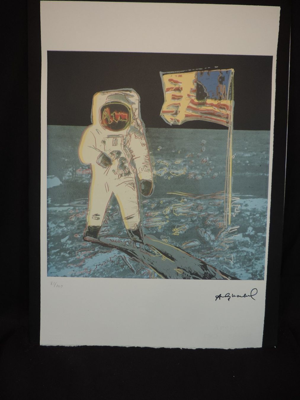 Grafiken & Lithographien: Andy Warho Litho, Moonwalk – Neu und originalverpackt aus Duggingen von roterbambus 1