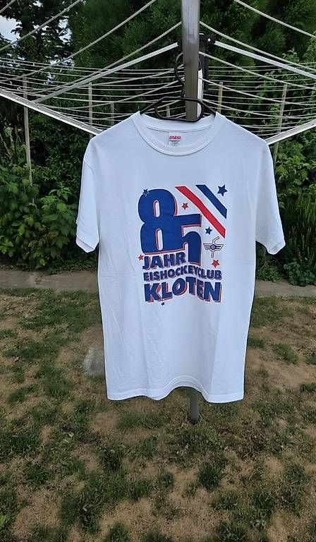 T-shirt: EHC Kloten, Fan-Shirt – Usato da Stadel venduto da Robinnadja 1