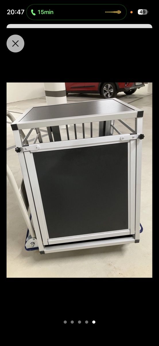 Käfige, Transport & Sicherheit: Aluminium Hundebox fürs Auto – Gebraucht aus Schaffhausen von ste_w5yf 3
