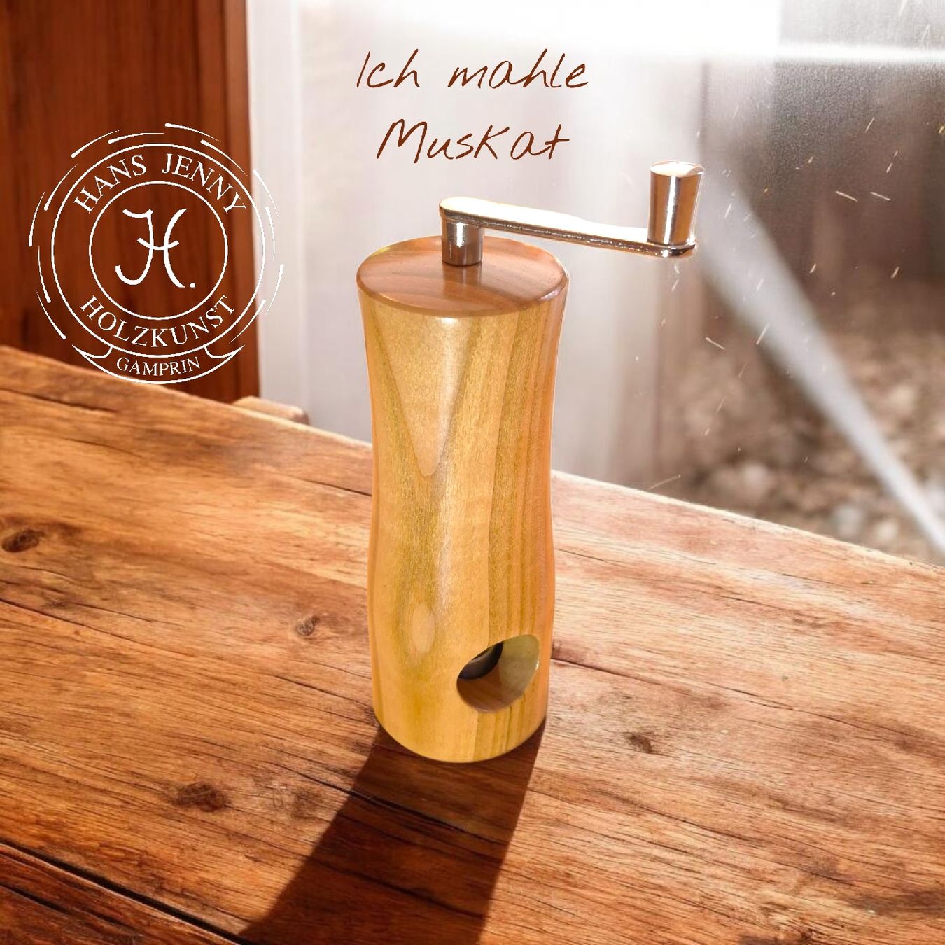 Elettrodomestici da cucina: Muskatmühle – Nuovo (secondo la descrizione) da Gamprin venduto da Holzkunst.