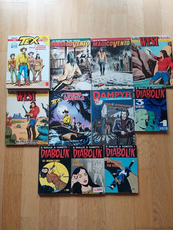 comics-italienisch-tex-diabolik-gebraucht-in-z-rich-f-r-chf-13-mit