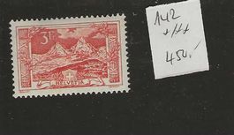timbre 142 **/* SBK Fr. 450.--