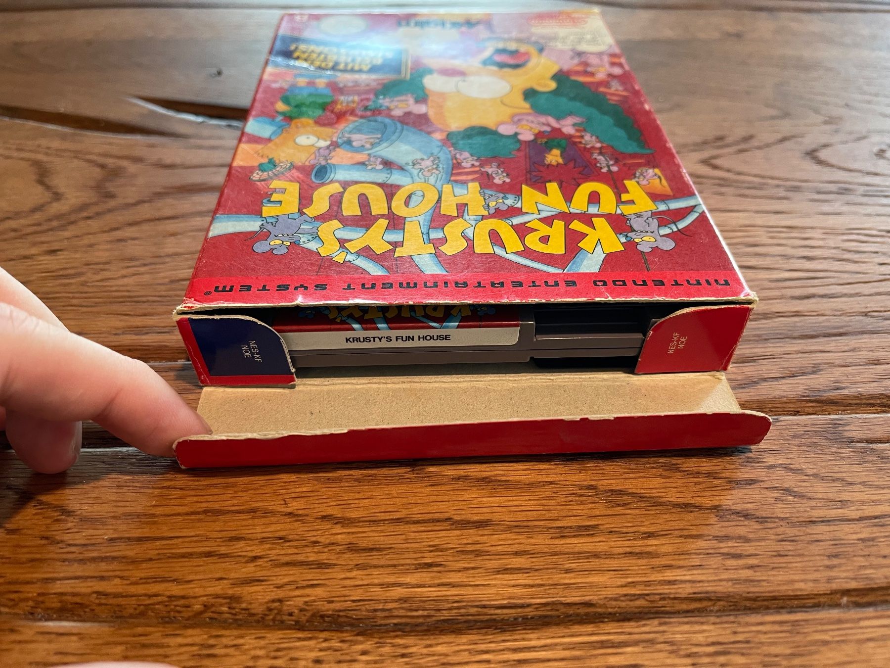 Nintendo Giochi: Krusty's Fun House NES Spiel + OVP Sammler – Usato da Zuerich venduto da Dorsi 4