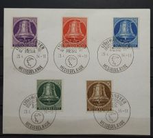 Berlin Freiheit Glocken Mi-Nr. 101-105 Denkmalkarten
