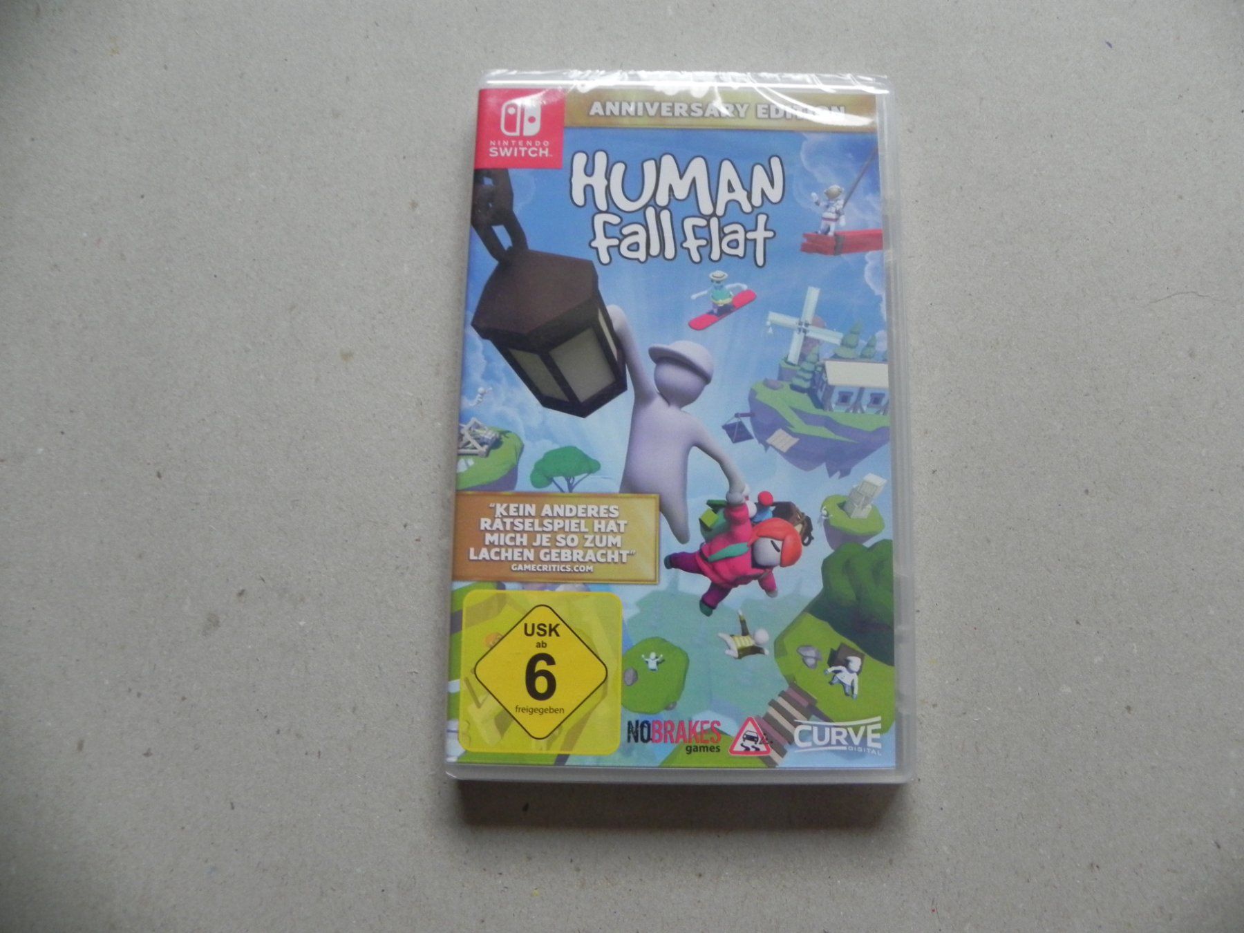Microsoft Jeux: Switch Spiel Human Fallflat Anniversary Edition 2020 – Neuf avec emballage d'origine à Siebnen par krimsie