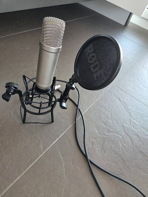 Microfoni: Rode Mikrofon + Kabel, Popfilter & Ständer – Usato da Zürich venduto da jil_pyn9 1