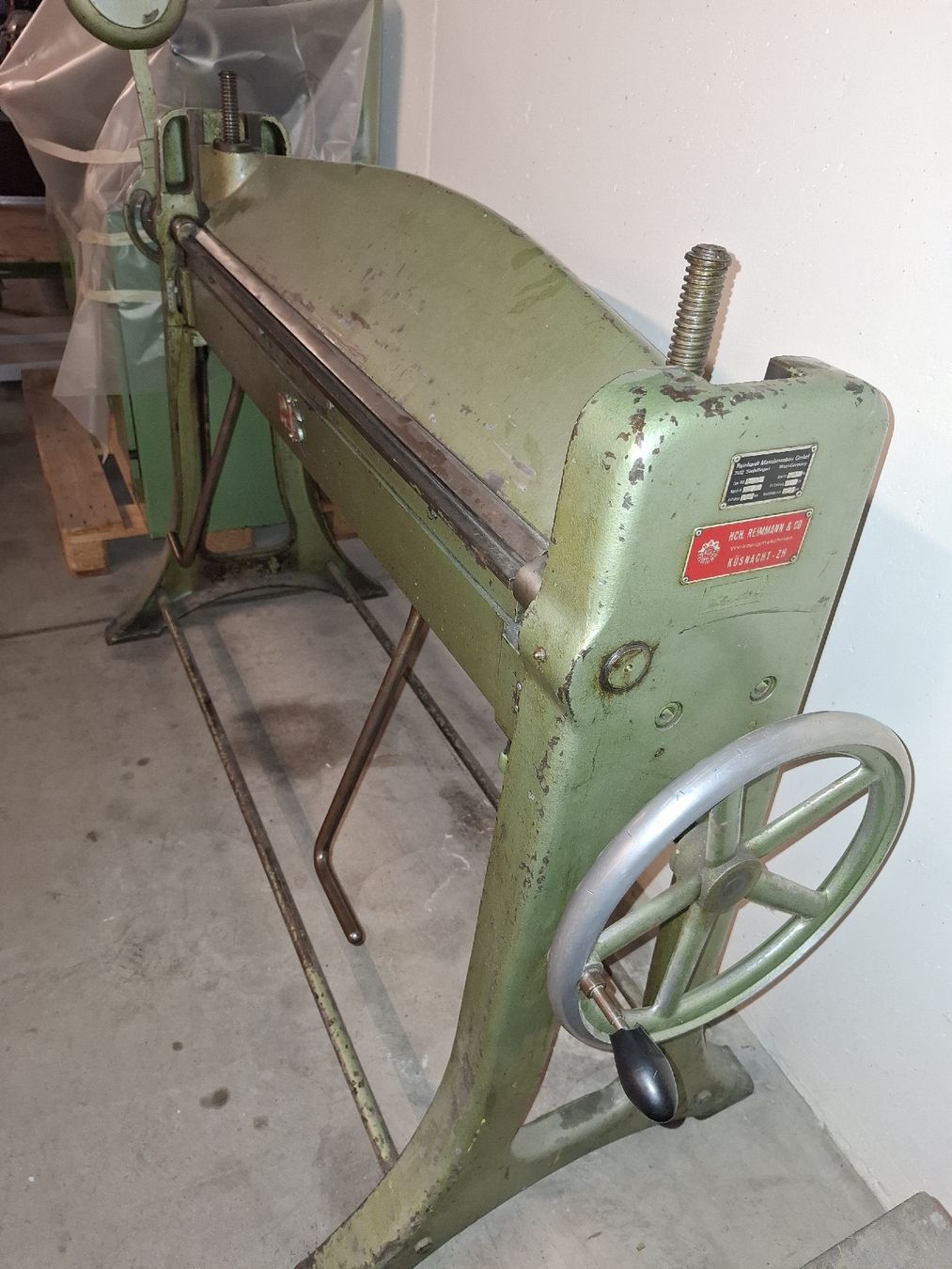 Tutte le macchine: Blechbiegemaschine, Abkantmaschine RAS – Usato da Wetzikon ZH venduto da Psy-Zu 1