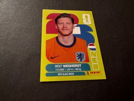 Panini Fifa Fussball WM 2026 Sticker Wout Weghorst NED 19