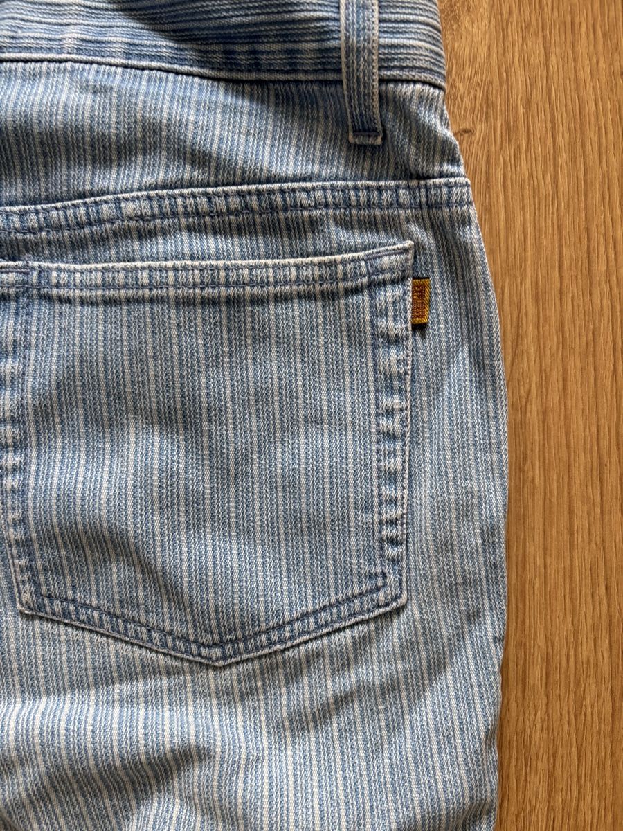 Jeans: Gestreifte Jeans, Gr. 38, – Nuovo (secondo la descrizione) da Solothurn venduto da amelie.br 3