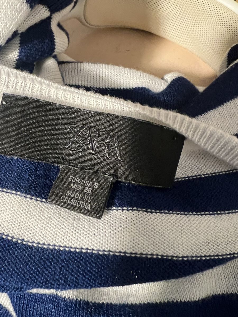 Zara Pullover & Sweatshirts: Zara Pullover, Grösse S, blau/weiss gestreift, Top Zustand – Gebraucht aus Zürich von Marianne72 4