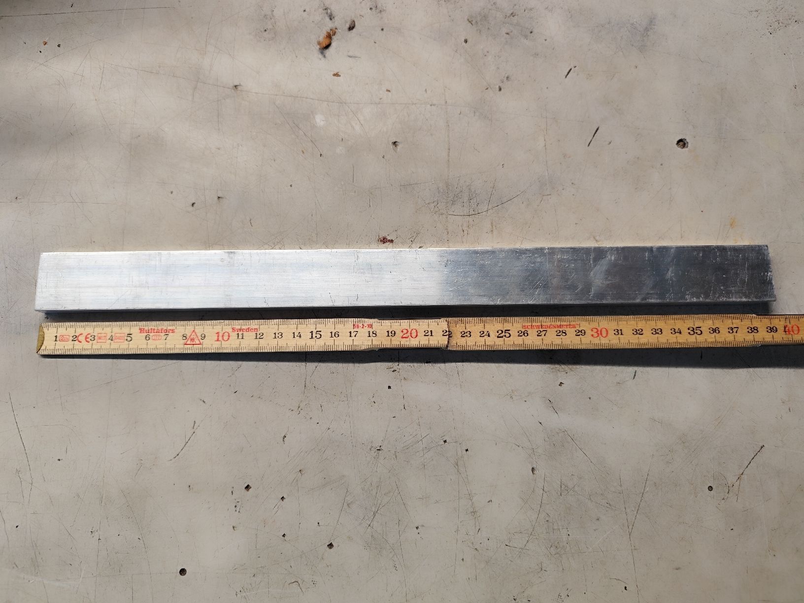 Inca Seghe: INCA Anschlagschiene 400mm – Usato da Hellbühl venduto da 30R_R30 1