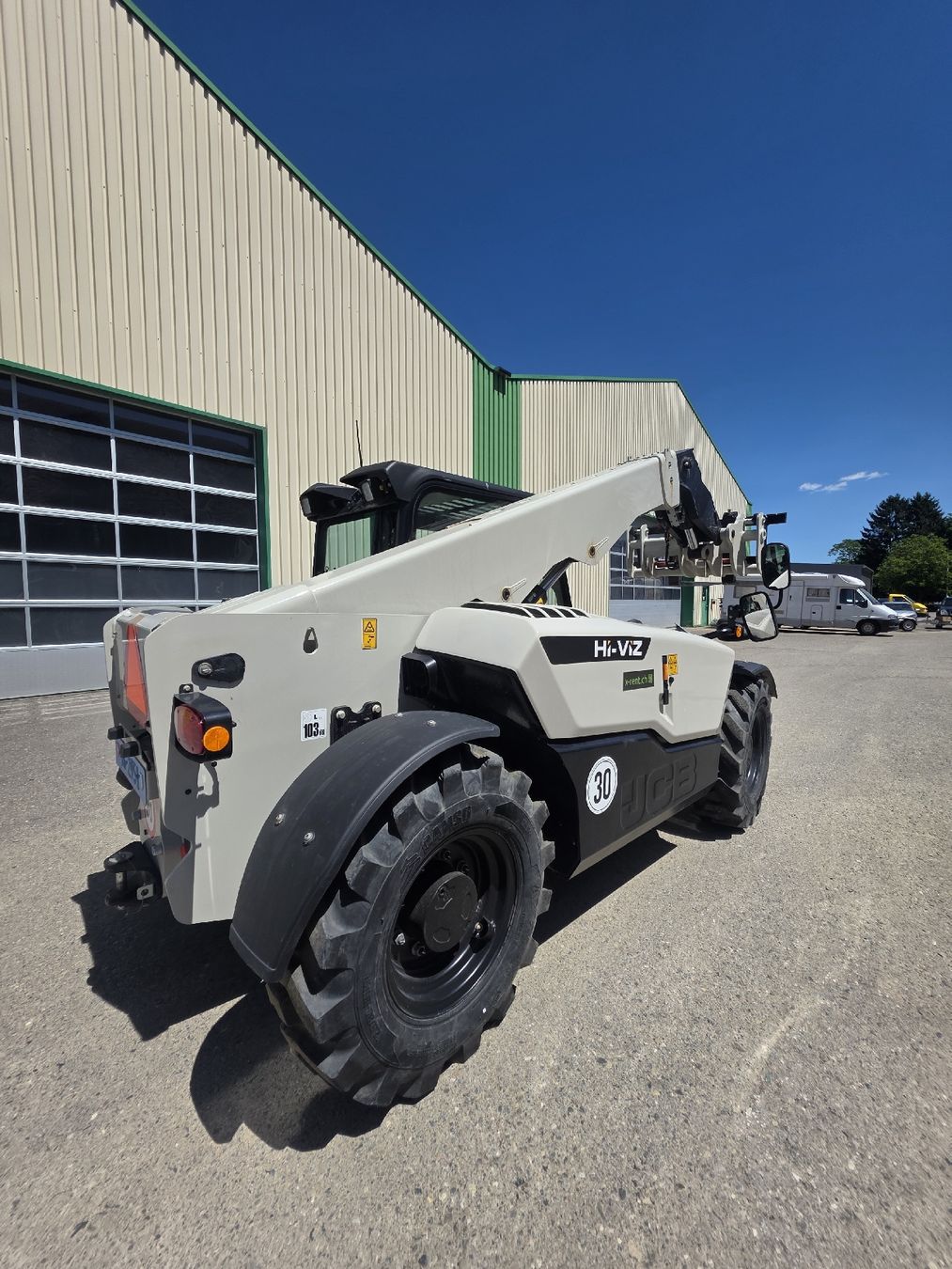 Jcb Hoflader: Teleskoplader JCB 525-60 Hi-Viz – Gebraucht aus Lengwil von x-rent 2