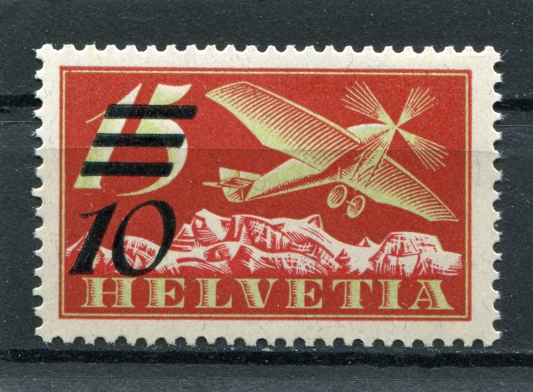 Tutti i francobolli: 1935-8 Flugpostmarke Nr. 19b postfrisch – Usato da Winterthur venduto da Kyoung