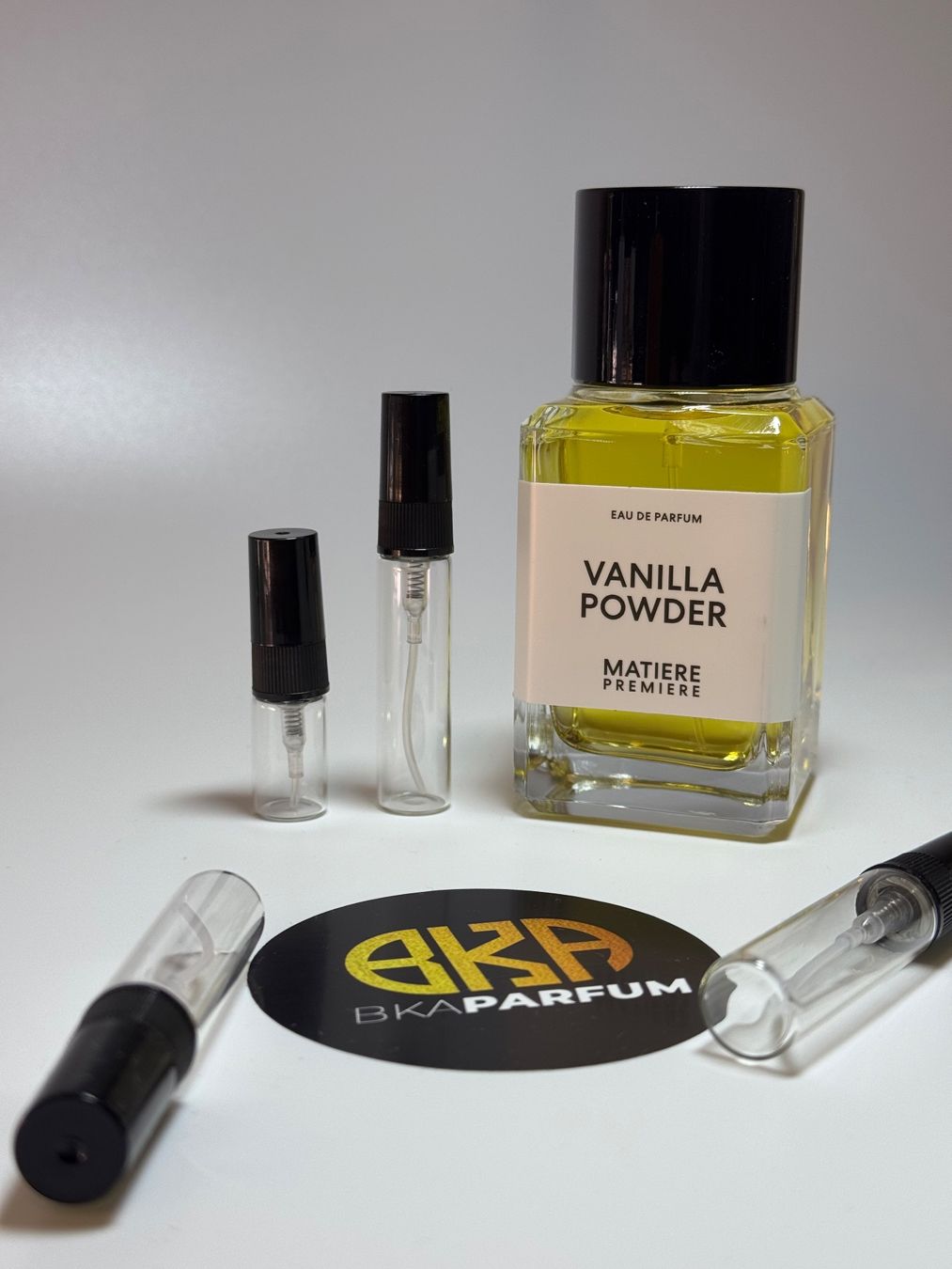 Parfum & Eau de Toilette: Vanilla Powder - Matière première - Decant/Abfullung - 5ml – Neu und originalverpackt aus Le Lignon von bkaparfum