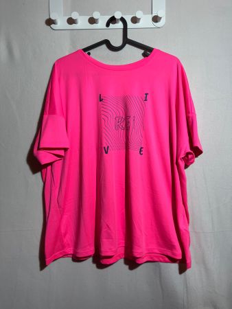 Pinkes Sport von Christi Shirt Gr. 44/46