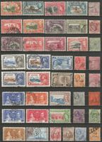 41 Timbres Anciens de divers Colonies Anglaises