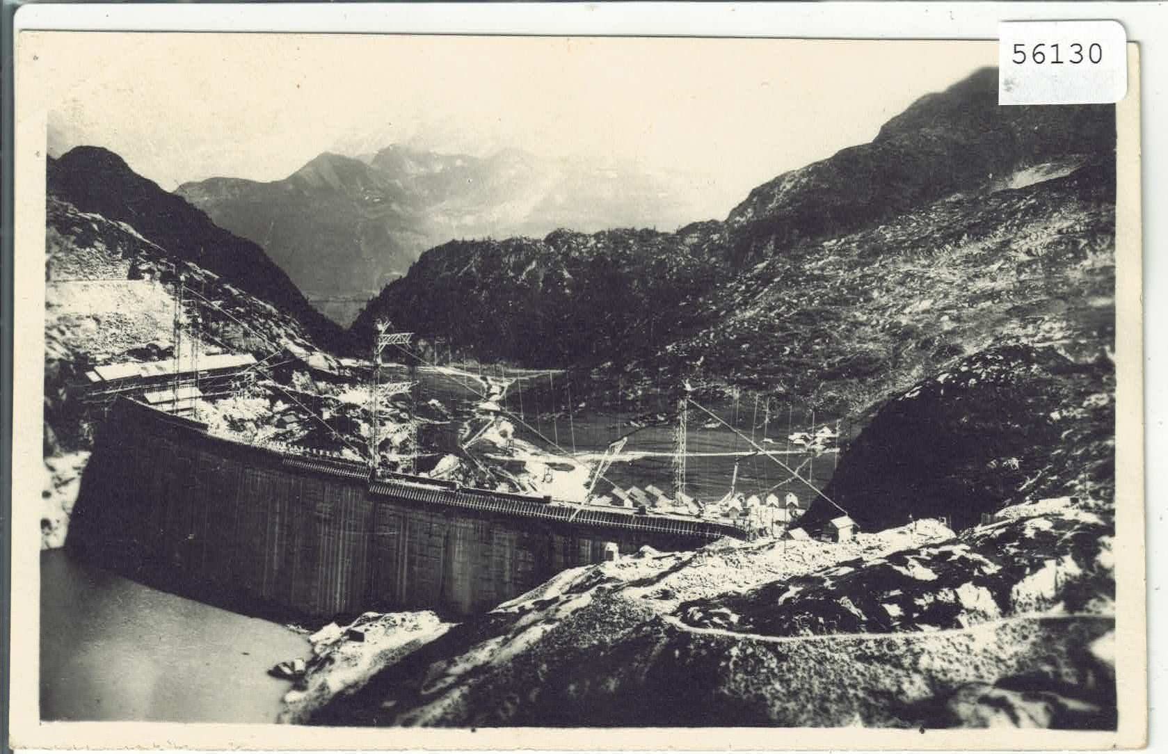 Cartoline postali: Forces Motrices de Barberine en constuction – Usato da Ettingen venduto da Kartenplanet