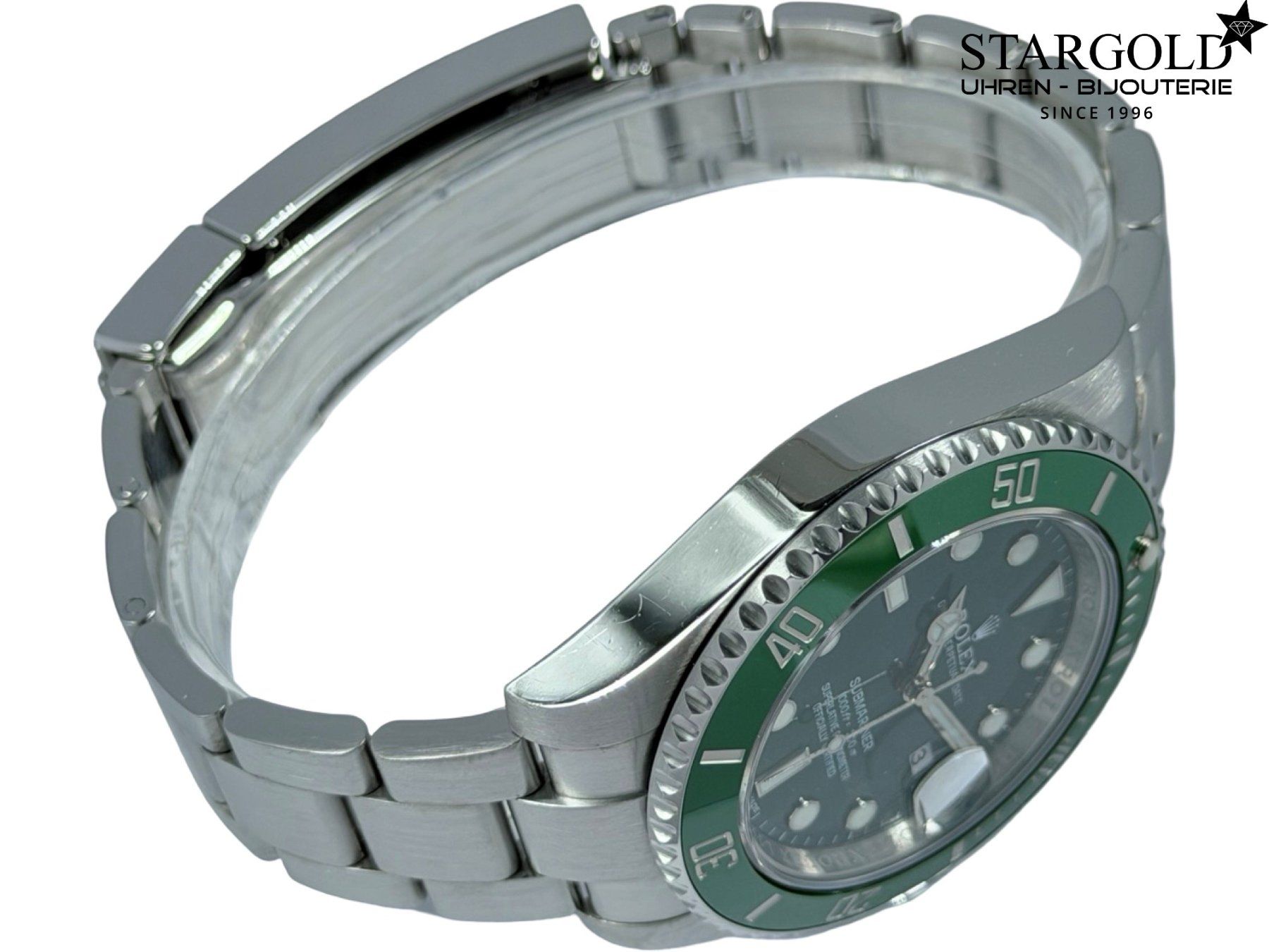 Rolex Uhren: Rolex Submariner Date "Hulk" - 116610LV – Gebraucht aus Zürich von Stargold-Uhren 3