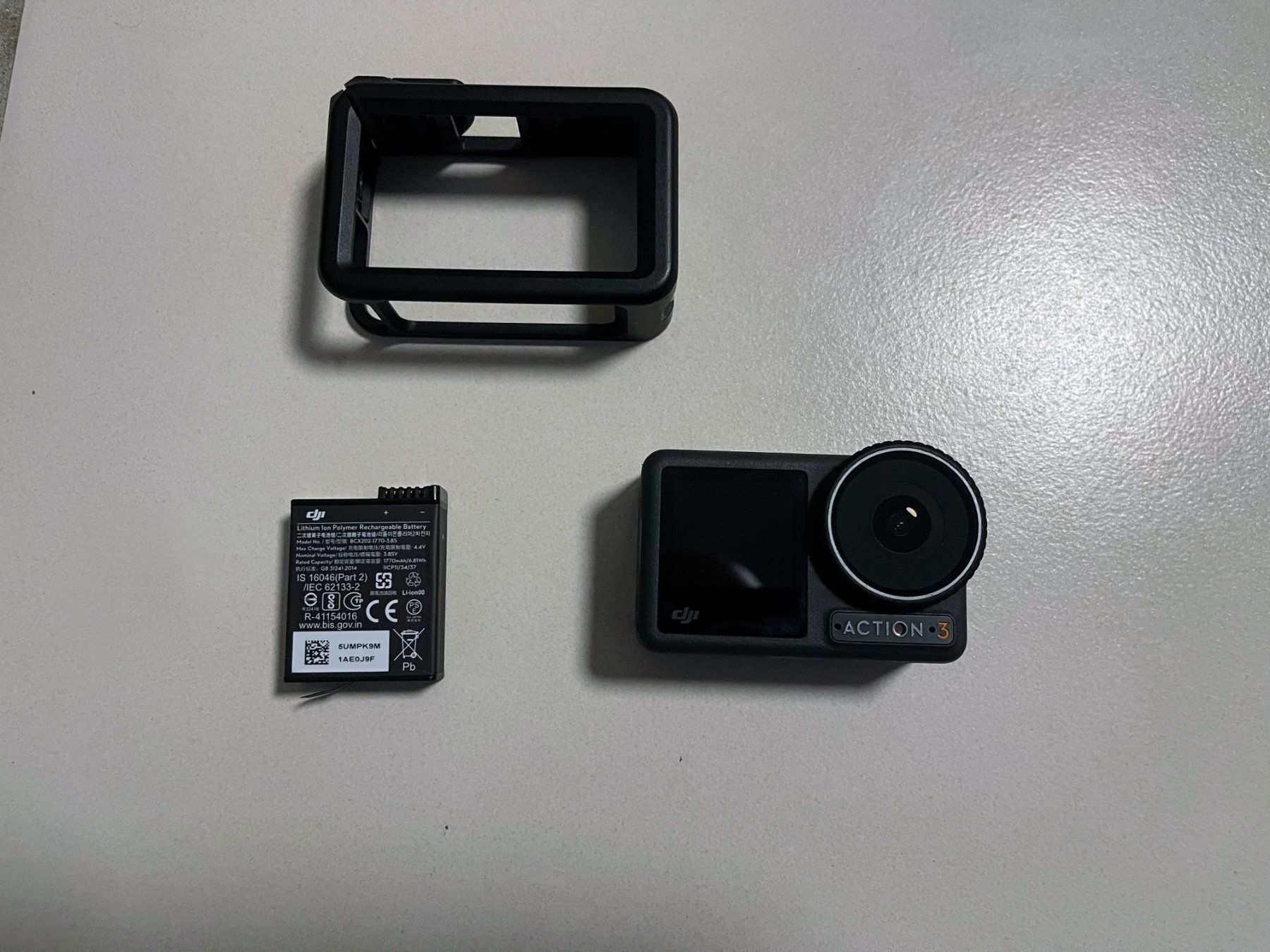 DJI Action Cam: DJI Osmo Action 3 + Carte microSD 128Go + accessoires – Gebraucht aus Corminboeuf von BouBou793 1