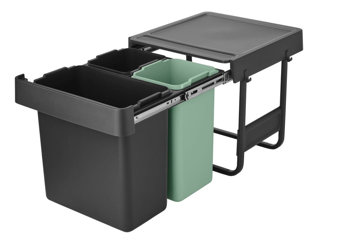 Müllex Poubelles: BRABANTIA Abfallsystem Sort&Go 10+10+20 l – Neuf (Voir description) à Kägiswil par nick333 2
