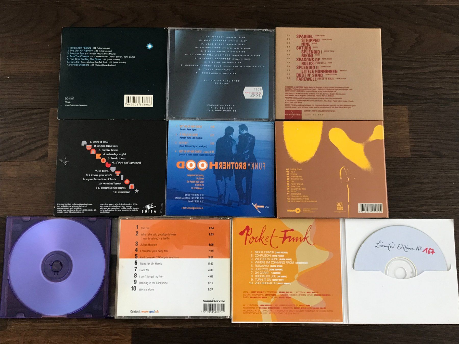 CD: SCHWEIZER FUNK / JAZZ FUNK - CD Sammlung – Usato da Buchs AG venduto da Archie 1