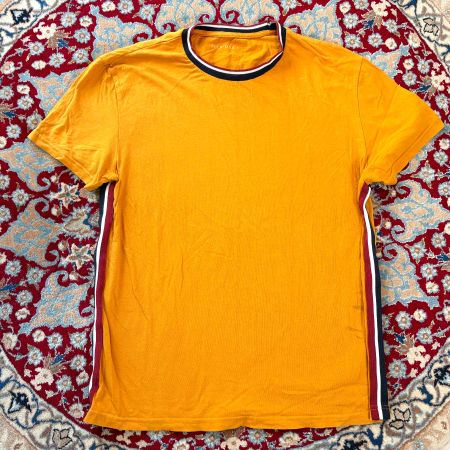 T-Shirt Pier One - gelb - Grösse S - Herren