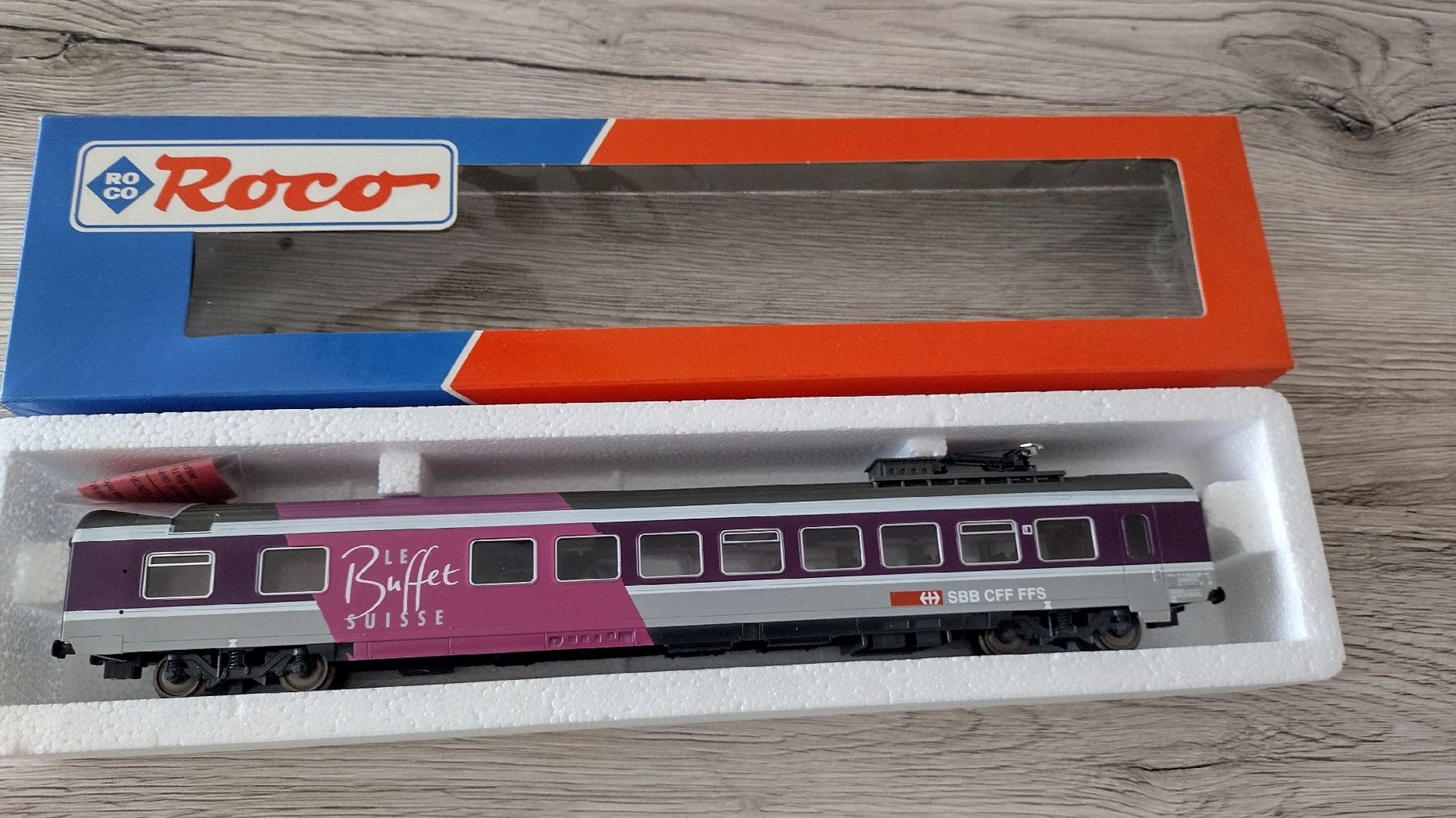 Roco Modelleisenbahnen: Voiture restaurant SBB – Gebraucht aus Vevey von tgv3 3