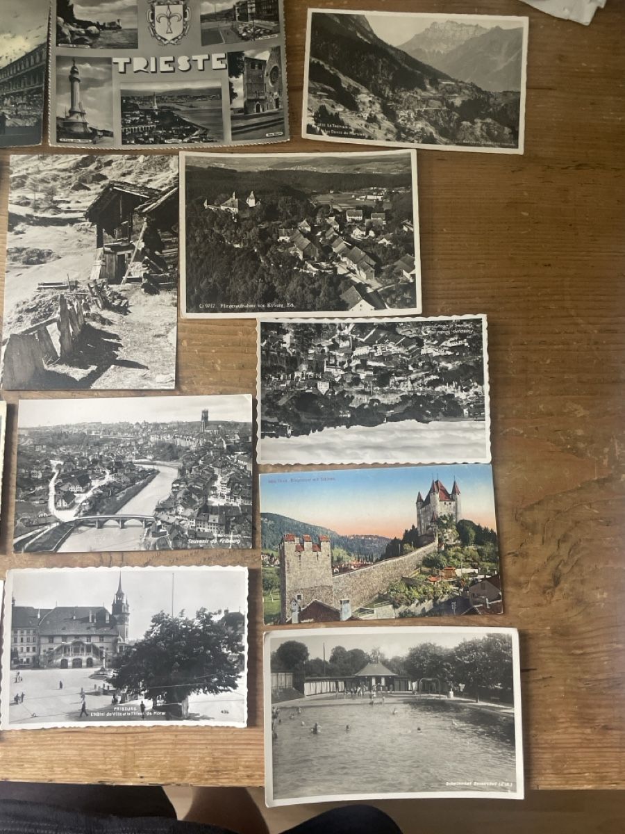 Ansichtskarten: 40 verschiedene antike Ansichtskarten / Postkarten ca. 60er – Gebraucht aus Winterthur von cheerio97 3